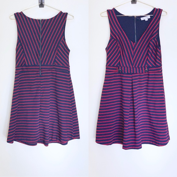 Nautical Striped Dress - Picture 1 of 7